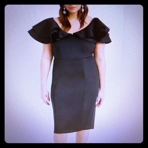 Eloquii Triple Ruffle dress